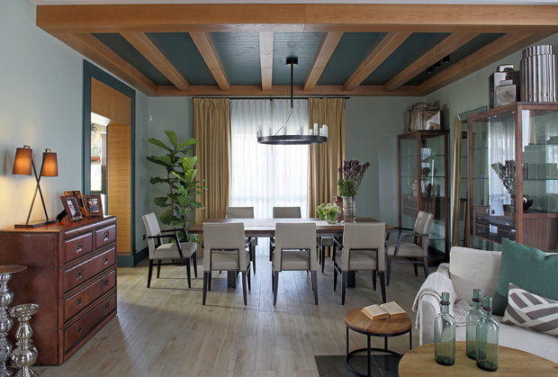 Фотография: Кухня и столовая в стиле Эклектика, Дом, Проект недели, Подмосковье – фото на INMYROOM