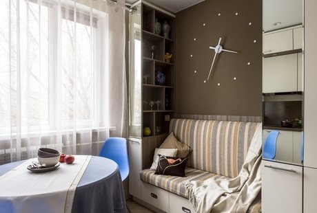 Новые краски типовой квартиры