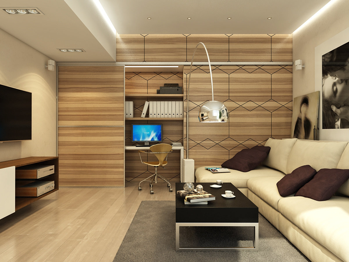 Фото из портфолио Квартира на ул. Народного ополчения – фотографии дизайна интерьеров на INMYROOM Фото из портфолио Квартира на ул. Народного ополчения – фотографии дизайна интерьеров на INMYROOM