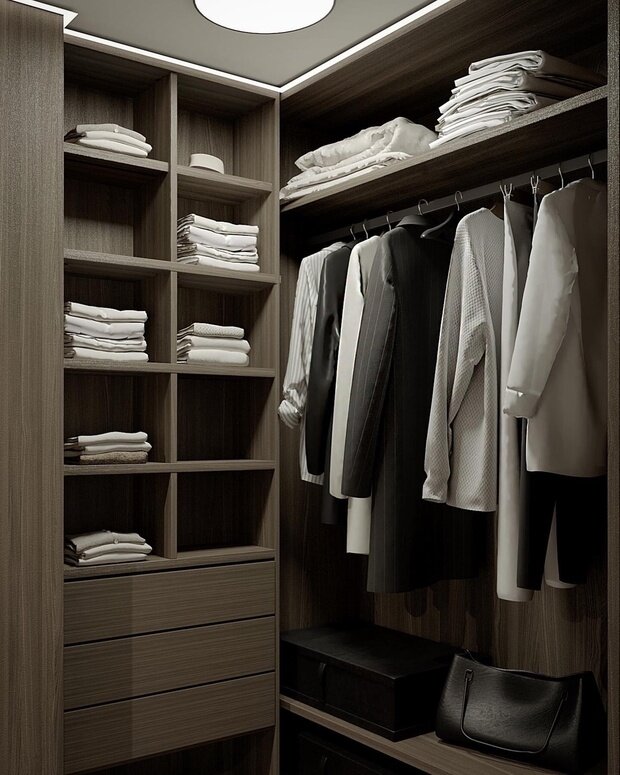 Фото из портфолио Квартира для семьи из 3х человек 71 м2 ЖК Михайловский Парк – фотографии дизайна интерьеров на INMYROOM