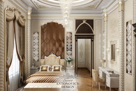 Вкусный дизайн спальни от Светланы Антонович