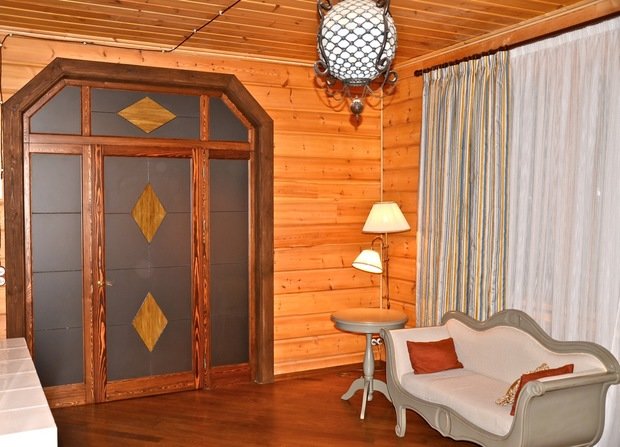 Фото из портфолио Загородный дом из бруса – фотографии дизайна интерьеров на INMYROOM
