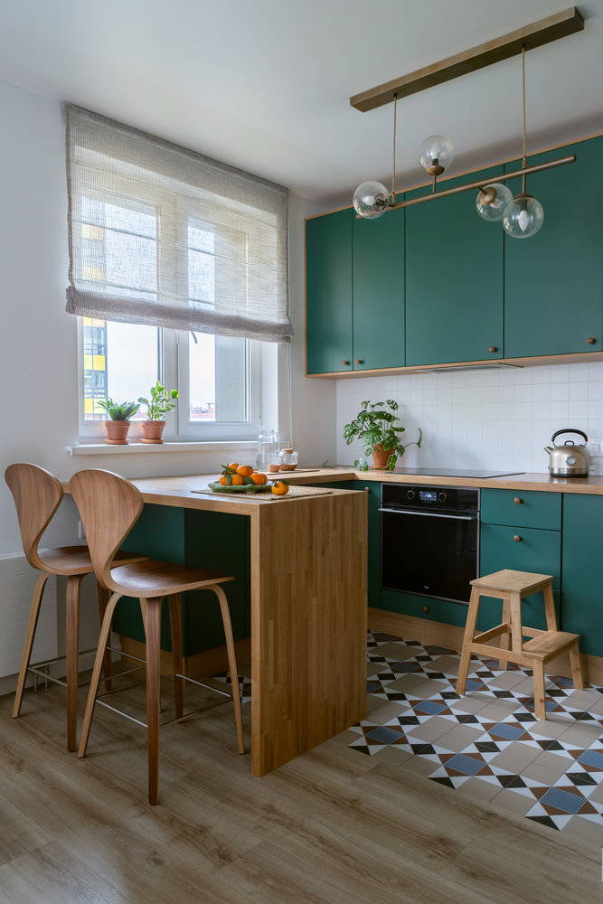 Фотография: Кухня и столовая в стиле Скандинавский, Эклектика, Проект недели, Санкт-Петербург, Эко, 3 комнаты, 60-90 метров, I am design studio – фото на INMYROOM