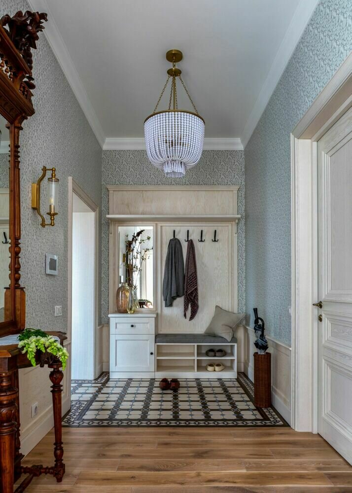 Фотография: Прихожая в стиле Прованс и Кантри, Классический, Эклектика, Винтажный, – фото на INMYROOM Фотография: Прихожая в стиле Прованс и Кантри, Классический, Эклектика, Винтажный, – фото на INMYROOM