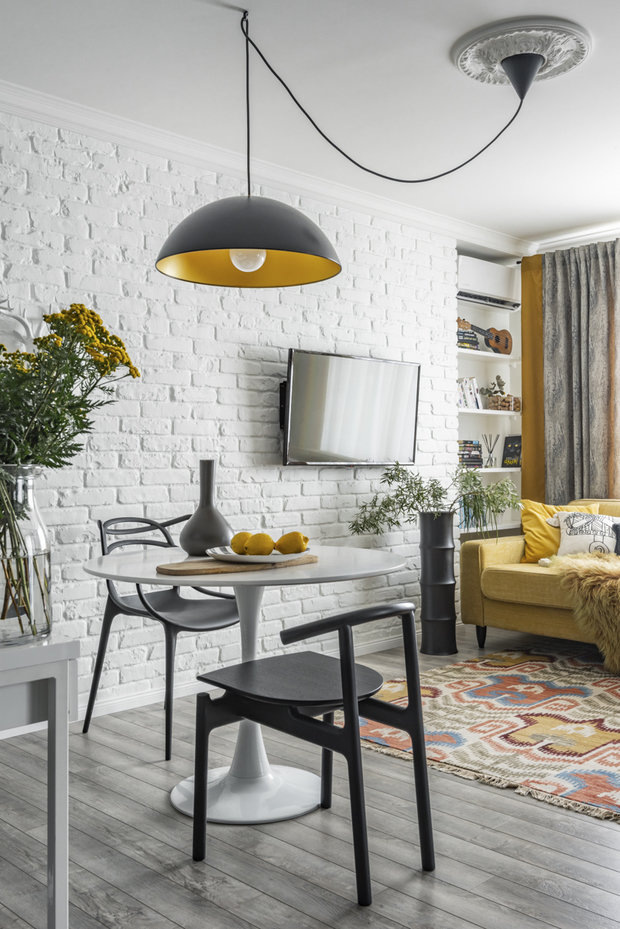 Фото из портфолио Квартира для молодой девушки   с элементами этники. – фотографии дизайна интерьеров на INMYROOM