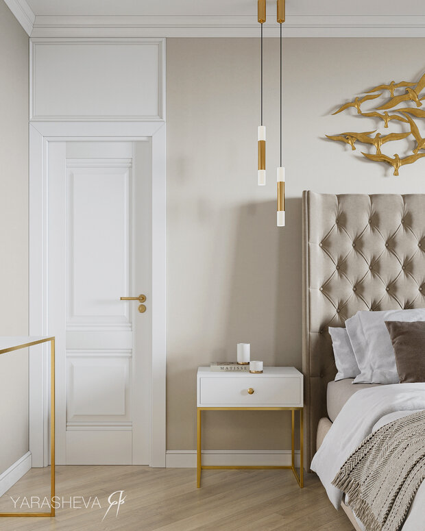 Фото из портфолио Мастер спальня – фотографии дизайна интерьеров на INMYROOM