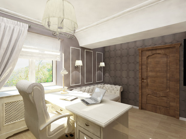 Фото из портфолио Сила мысли.....Кабинеты – фотографии дизайна интерьеров на INMYROOM