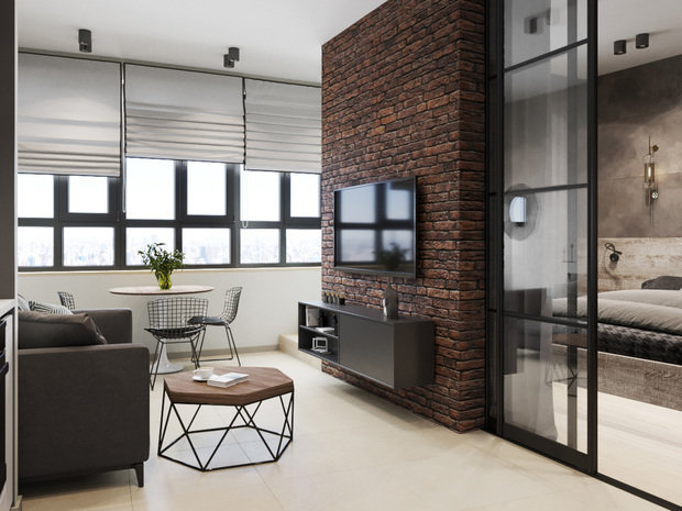 Фото из портфолио Стильный лофт – фотографии дизайна интерьеров на INMYROOM