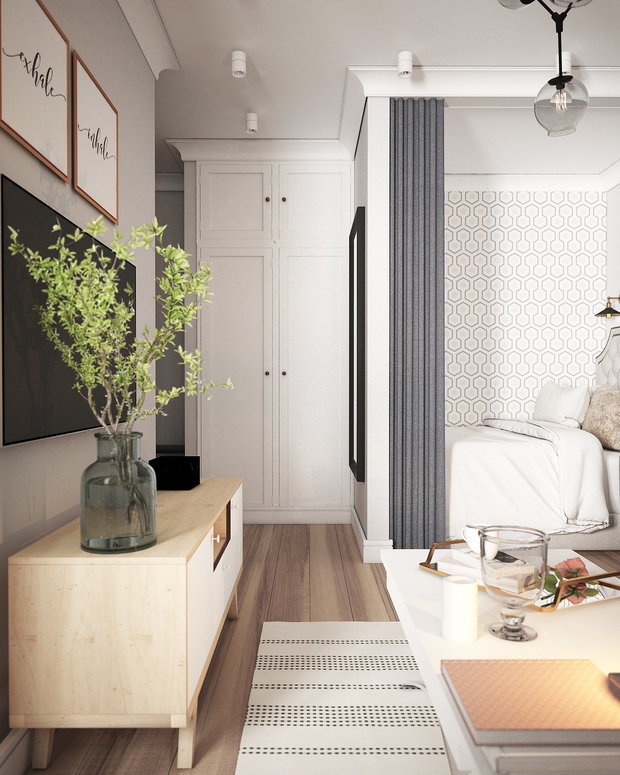 Фотография: Спальня в стиле Скандинавский, Советы, Гид, Марина Саркисян, Анна Ковальченко, квартира под сдачу, Татьяна Лушина, We Create Studio, UD Base, энциклопедия_интерьер, BoomPlanner – фото на INMYROOM