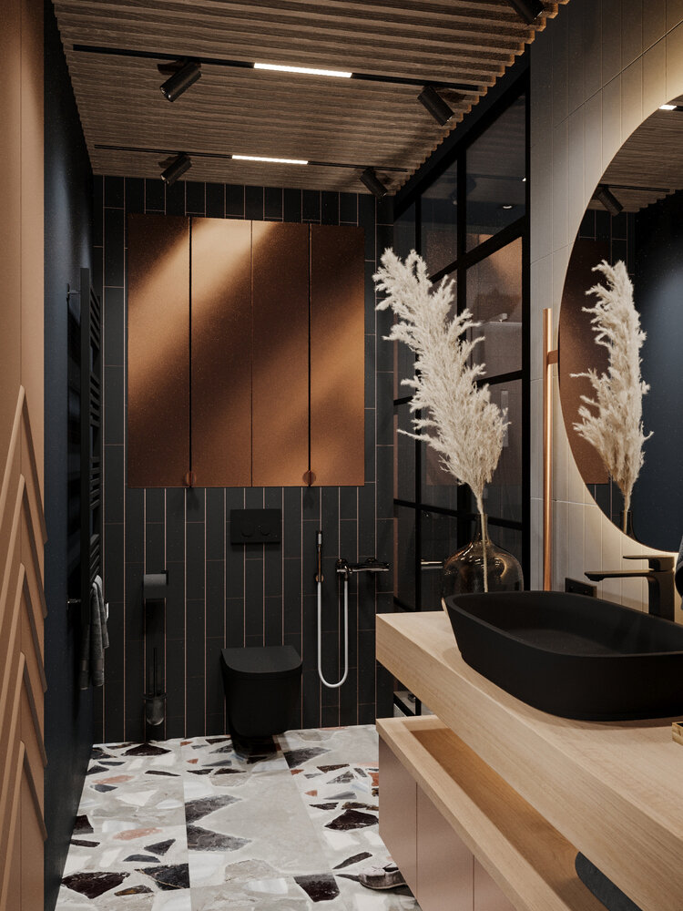 Фотография: Ванная в стиле Современный, Квартира, Проект недели, Санкт-Петербург, 4 и больше, Более 90 метров, Монолитно-кирпичный, VizDiz, Илона Ореховская – фото на INMYROOM Фотография: Ванная в стиле Современный, Квартира, Проект недели, Санкт-Петербург, 4 и больше, Более 90 метров, Монолитно-кирпичный, VizDiz, Илона Ореховская – фото на INMYROOM