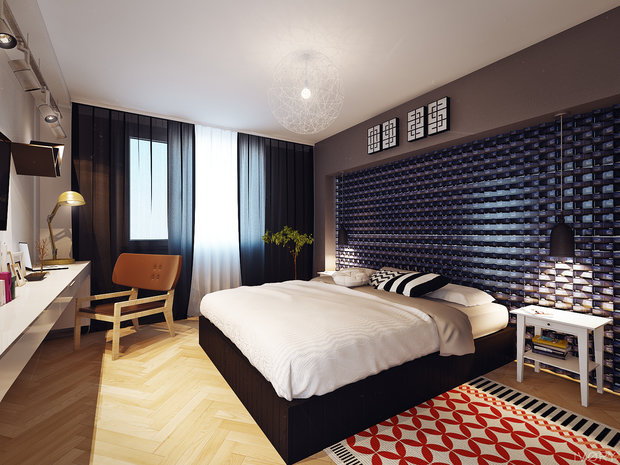 Фото из портфолио Квартира в Москве ,65 м.кв. – фотографии дизайна интерьеров на INMYROOM
