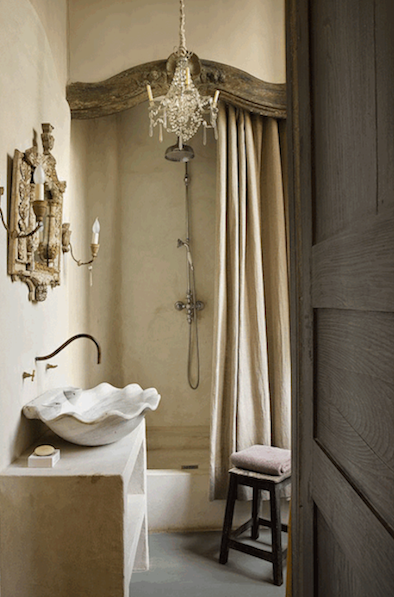 Фотография: Ванная в стиле Прованс и Кантри, Интерьер комнат – фото на INMYROOM