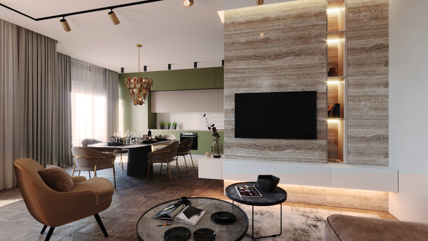 Фото из портфолио ЖК Vavilove – фотографии дизайна интерьеров на INMYROOM