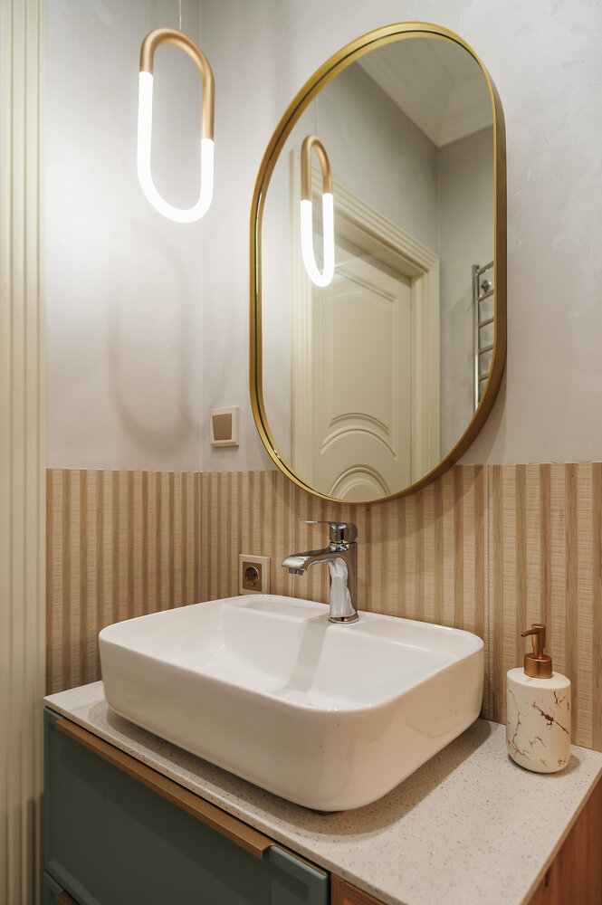 Фотография: Ванная в стиле Современный, Проект дня, Вологда, 4 и больше, Более 90 метров, A.B.Design_studio, Анастасия Баженова – фото на INMYROOM Фотография: Ванная в стиле Современный, Проект дня, Вологда, 4 и больше, Более 90 метров, A.B.Design_studio, Анастасия Баженова – фото на INMYROOM