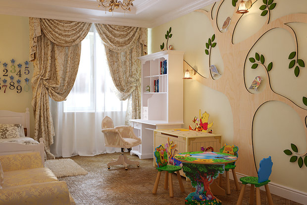Фото из портфолио детские – фотографии дизайна интерьеров на INMYROOM