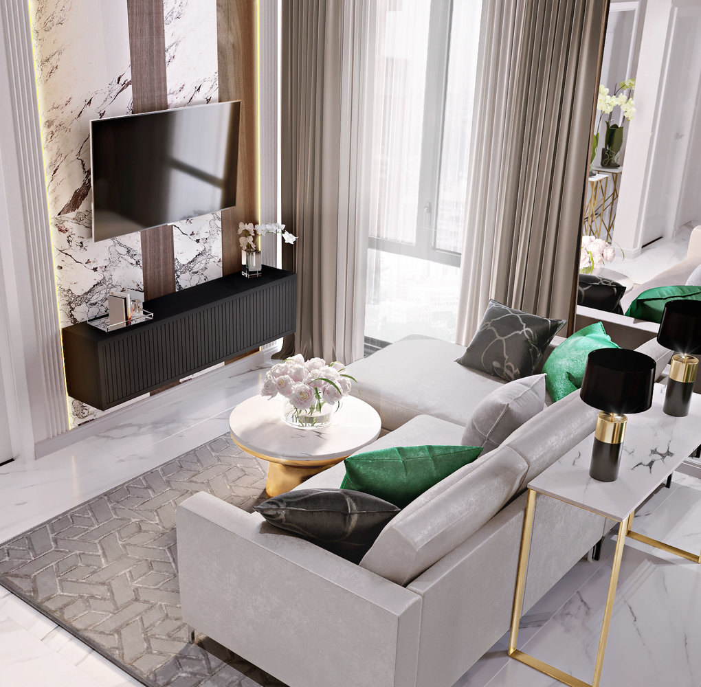 Фотография: Гостиная в стиле Современный, Классический, Квартира, Проект недели, Москва, 3 комнаты, 60-90 метров, Александра Гартке – фото на INMYROOM Фотография: Гостиная в стиле Современный, Классический, Квартира, Проект недели, Москва, 3 комнаты, 60-90 метров, Александра Гартке – фото на INMYROOM