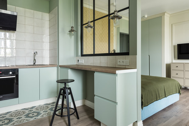 Фотография: Кухня и столовая в стиле Современный, Минимализм,  – фото на INMYROOM