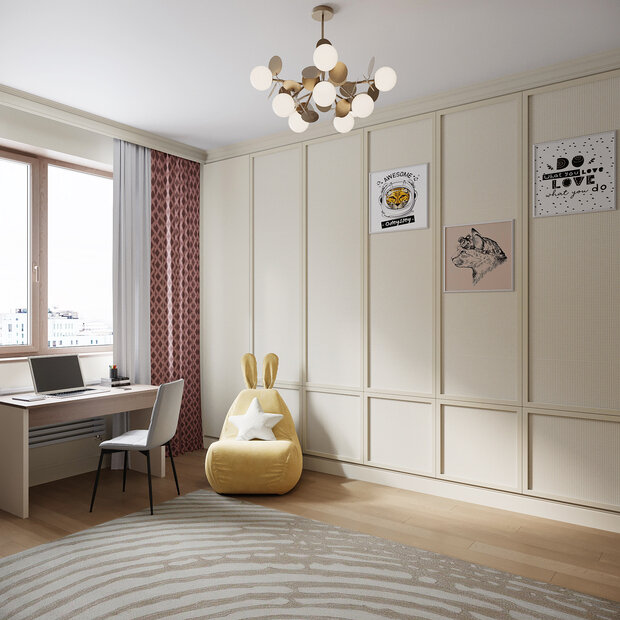 Фото из портфолио ЖК Фестиваль парк 101 кв м – фотографии дизайна интерьеров на INMYROOM