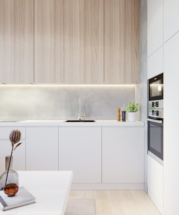 Фото из портфолио Уютная студия в ЖК Селигер – фотографии дизайна интерьеров на INMYROOM