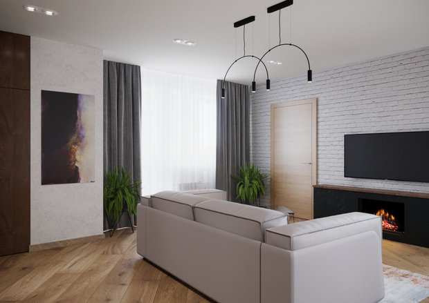 Фото из портфолио Стихия – фотографии дизайна интерьеров на INMYROOM