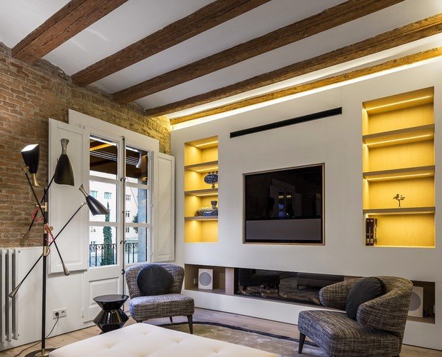 Фото из портфолио Квартира в готическом квартале Барселоны – фотографии дизайна интерьеров на INMYROOM