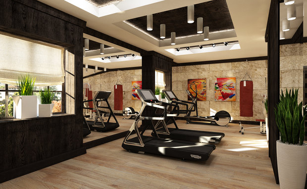 Фото из портфолио Home sport hall – фотографии дизайна интерьеров на INMYROOM