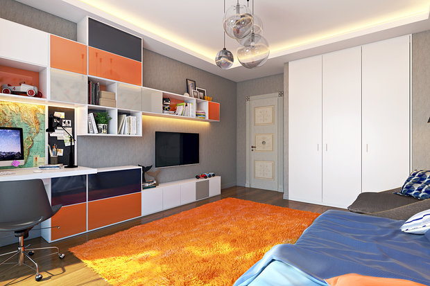 Фото из портфолио Американская классика – фотографии дизайна интерьеров на INMYROOM