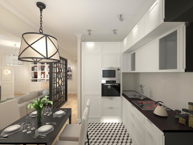 Фото из портфолио New classics – фотографии дизайна интерьеров на INMYROOM