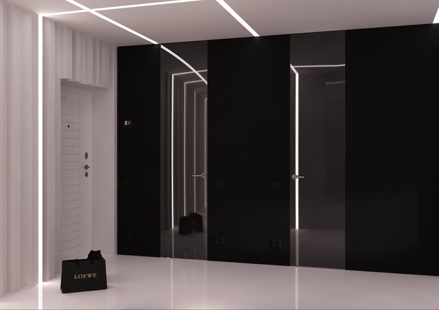 Фото из портфолио Квартира MINIMAL – фотографии дизайна интерьеров на INMYROOM