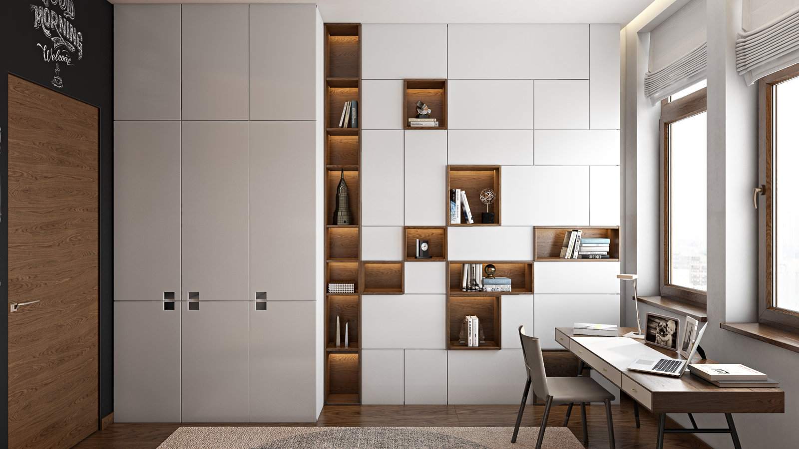 Фото из портфолио Фьюжн на Заозёрной – фотографии дизайна интерьеров на INMYROOM Фото из портфолио Фьюжн на Заозёрной – фотографии дизайна интерьеров на INMYROOM