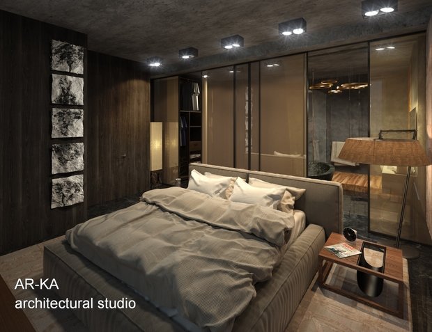 Фото из портфолио LUX Лофт на Мосфильмовской – фотографии дизайна интерьеров на InMyRoom.ru