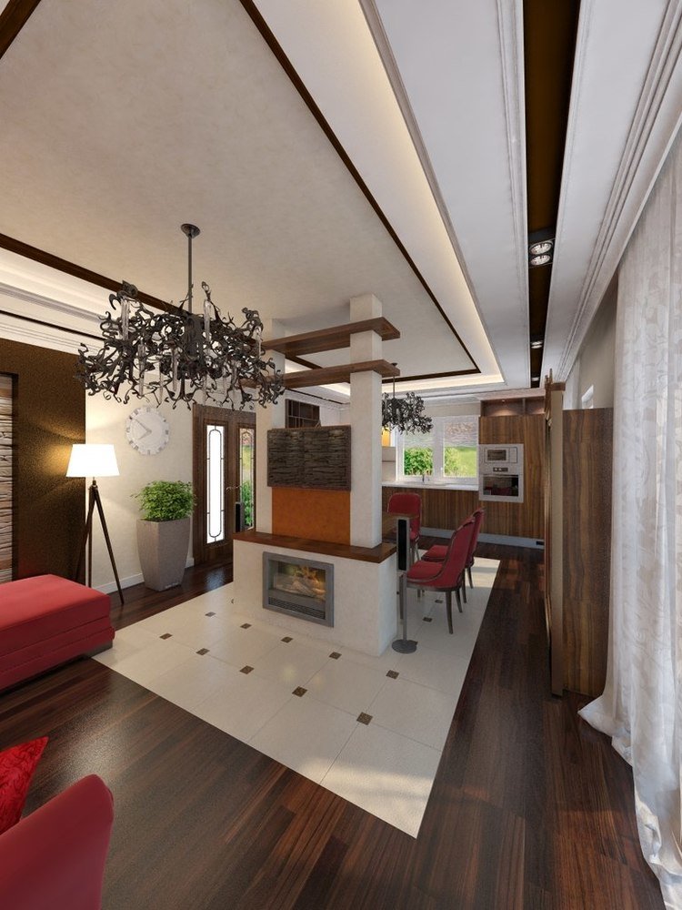 Фото из портфолио Коттедж в п. Родные Просторы. – фотографии дизайна интерьеров на INMYROOM Фото из портфолио Коттедж в п. Родные Просторы. – фотографии дизайна интерьеров на INMYROOM