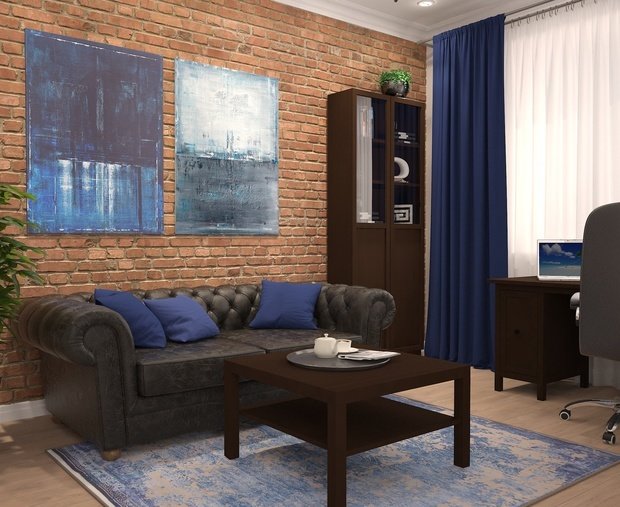 Фото из портфолио Двухуровневая Квартира в Академгородке  – фотографии дизайна интерьеров на INMYROOM