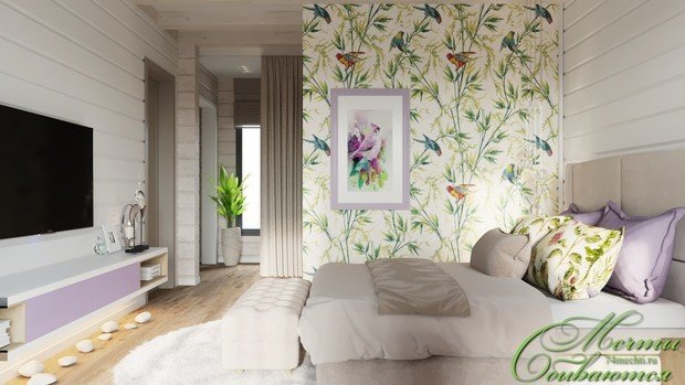 Фото из портфолио Такие разные спальни – фотографии дизайна интерьеров на INMYROOM