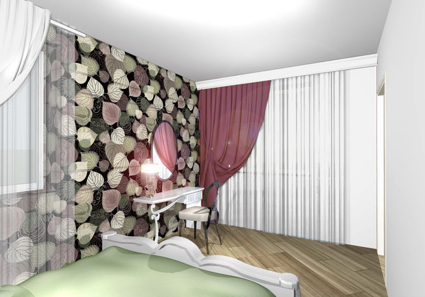 Фото из портфолио Спальня для пары(Рыбинск) – фотографии дизайна интерьеров на INMYROOM
