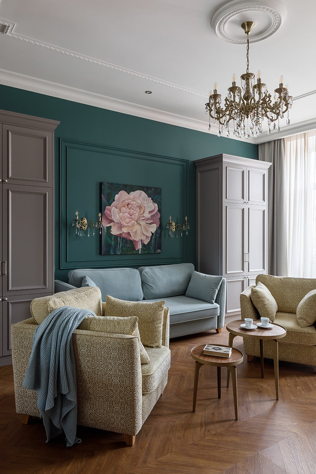 Фото из портфолио Переделка в старом фонде – фотографии дизайна интерьеров на INMYROOM