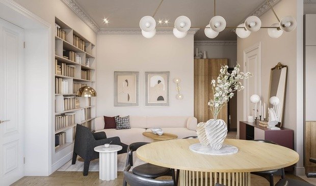 Фото из портфолио "Сердце Столицы" – фотографии дизайна интерьеров на INMYROOM