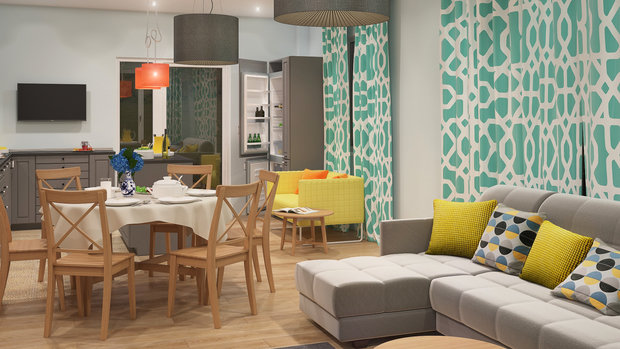 Фотография: Кухня и столовая в стиле Скандинавский – фото на InMyRoom.ru