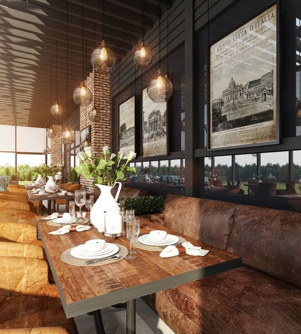 Фото из портфолио Кафе новотель 2 – фотографии дизайна интерьеров на INMYROOM