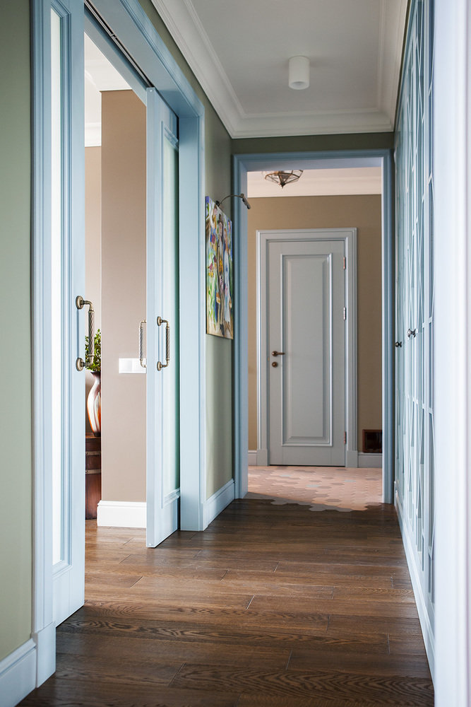 Фотография: Прихожая в стиле Прованс и Кантри, Современный, Квартира, Проект недели, Панельный дом, Путилково, 2 комнаты, 60-90 метров, КОПЭ-Парус, Наталья Комова – фото на INMYROOM