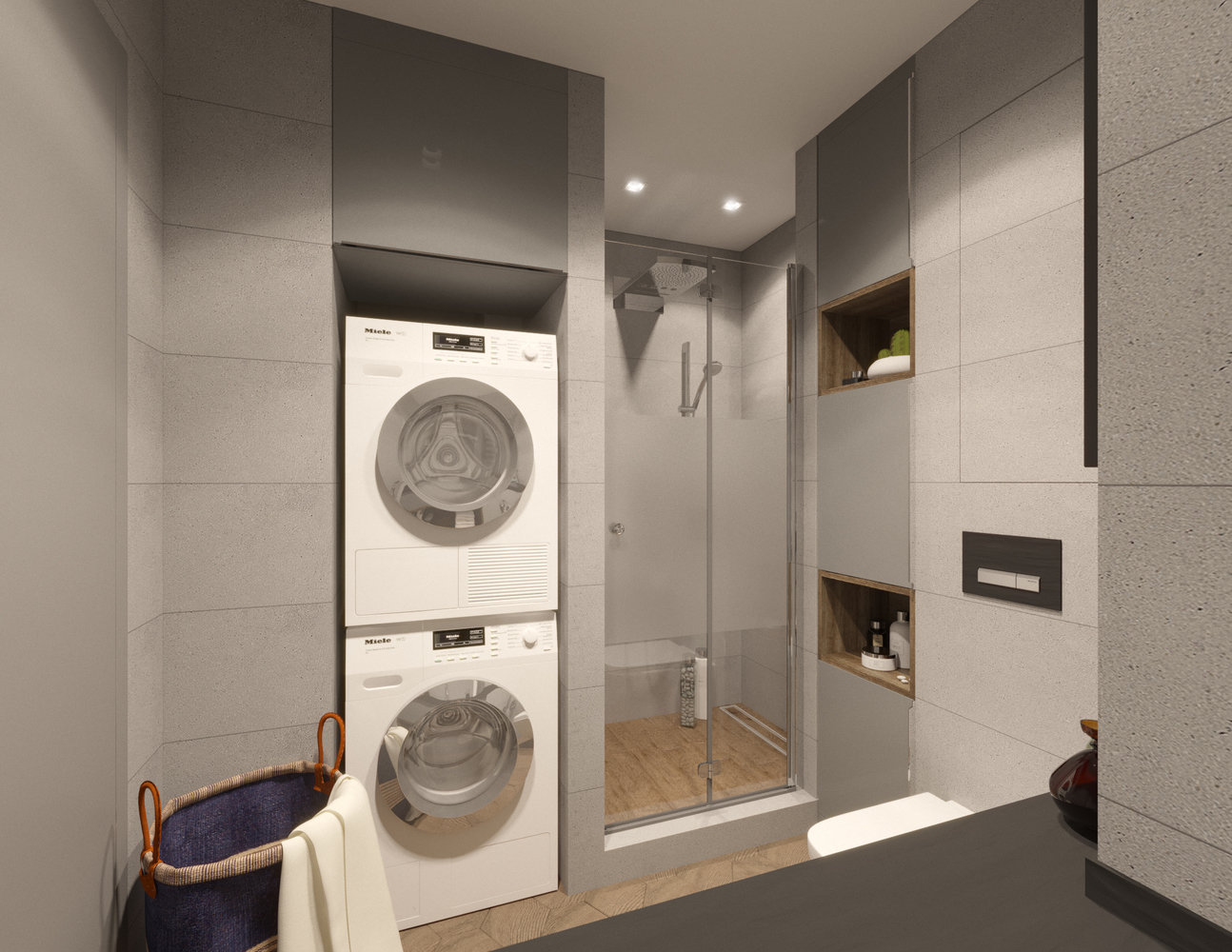 Фотография: Ванная в стиле Современный, Квартира, Проект недели, Санкт-Петербург, Виктория Малышева, VMGroup, 2 комнаты, 40-60 метров, Монолитно-кирпичный, ЖК Самоцветы – фото на INMYROOM Фотография: Ванная в стиле Современный, Квартира, Проект недели, Санкт-Петербург, Виктория Малышева, VMGroup, 2 комнаты, 40-60 метров, Монолитно-кирпичный, ЖК Самоцветы – фото на INMYROOM