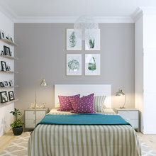 Фото из портфолио Скандинавия в 62 m2 от XO Design – фотографии дизайна интерьеров на INMYROOM