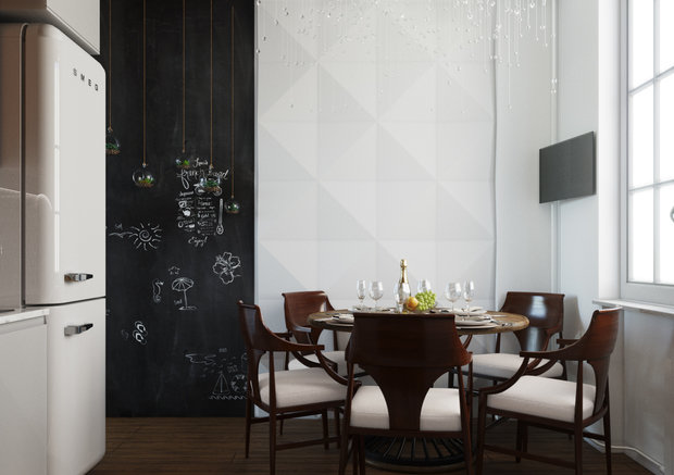 Фото из портфолио Дизайн стены – фотографии дизайна интерьеров на INMYROOM