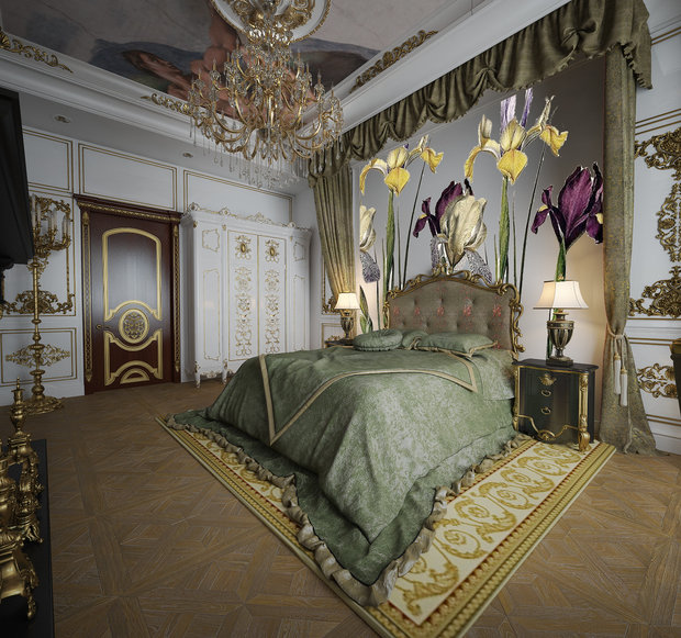 Фото из портфолио Апартаменты 154 м2 в стиле БАРОККО  – фотографии дизайна интерьеров на INMYROOM