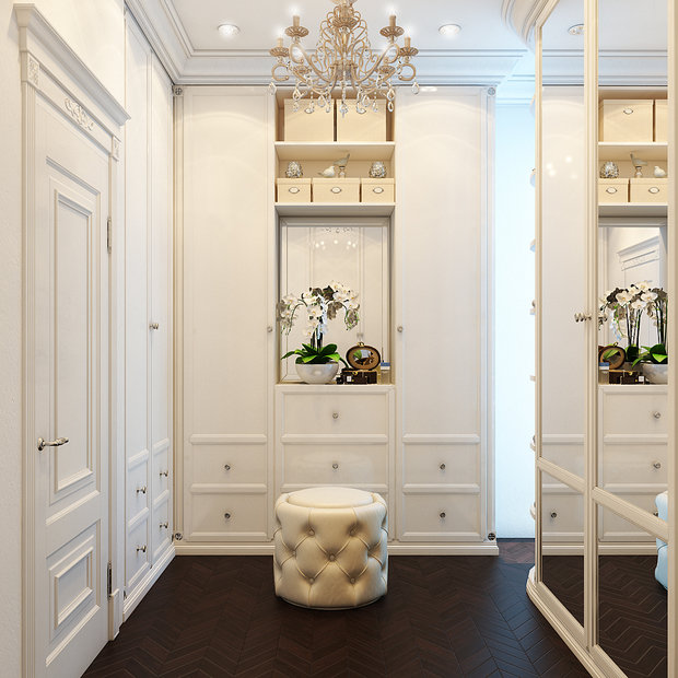 Фото из портфолио Светлая классика – фотографии дизайна интерьеров на INMYROOM
