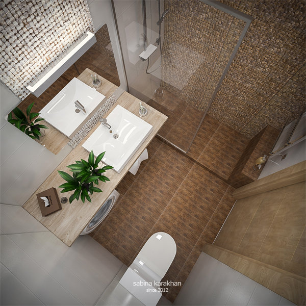 Фото из портфолио Сила цвета на 47m2 (Рига). – фотографии дизайна интерьеров на INMYROOM