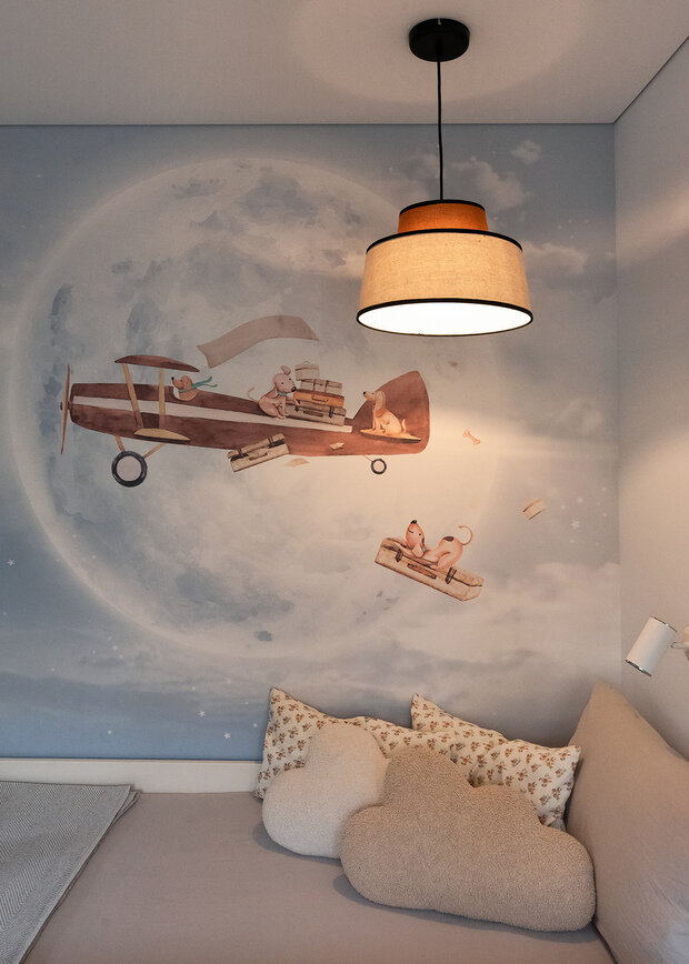 Фотография: Детская в стиле Современный, Малогабаритная квартира, Квартира, Проект дня, Беларусь, Минск, Хрущевка, 2 комнаты, 40-60 метров, Ирина Первушина – фото на INMYROOM