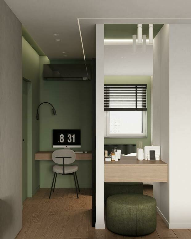 Фото из портфолио ИНТЕРЬЕР КВАРТИРЫ ЖК Видный берег – фотографии дизайна интерьеров на INMYROOM