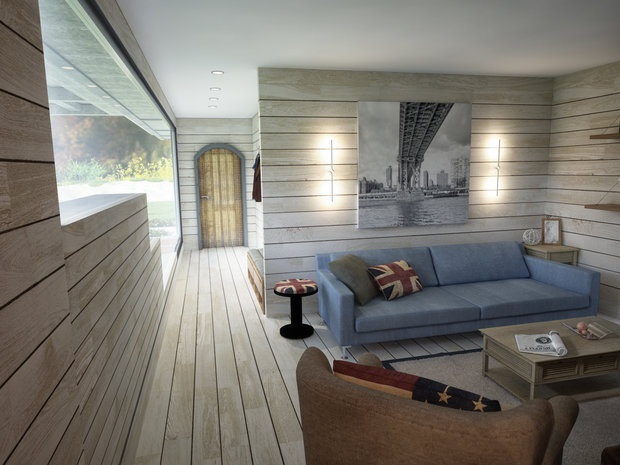 Фото из портфолио Wooden House – фотографии дизайна интерьеров на INMYROOM