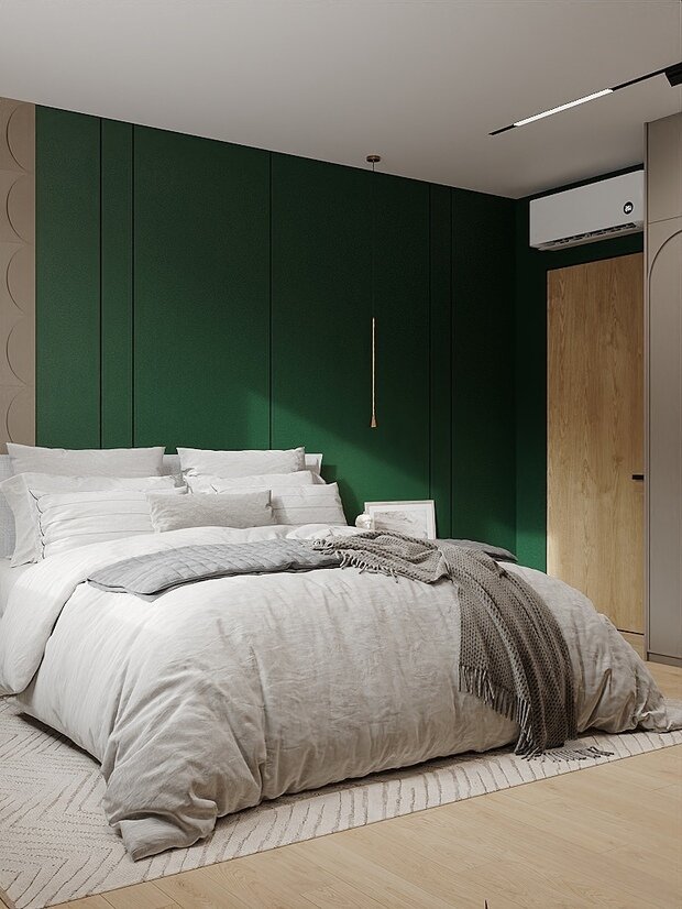 Фотография: Спальня в стиле Современный, Эклектика, Прихожая, Квартира, Проект дня, Санкт-Петербург, Юлия Чернова, 4 и больше, 60-90 метров – фото на INMYROOM